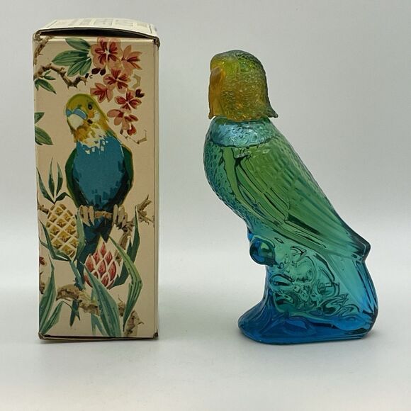 AVON Island Parakeet Charisma Cologne Vintage Collectable Bottle Nearly Full - Picture 2 of 7